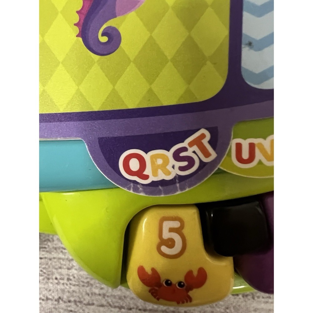 VTech Touch and Teach Sea Turtle Interactive Learning Book Tested And Works - Picture 8 of 14